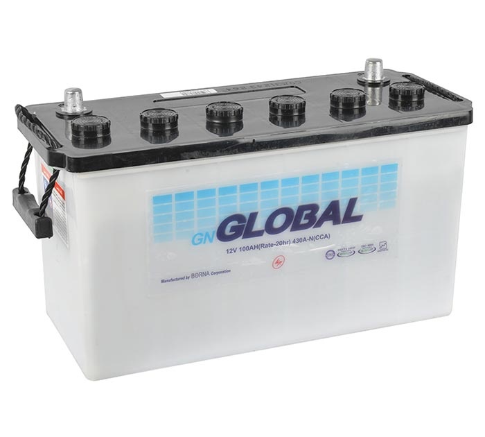 gn global 100 ampere Lm truck battery